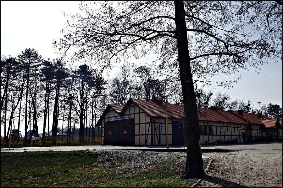 Stacja wąskotorówki w Krośnicach