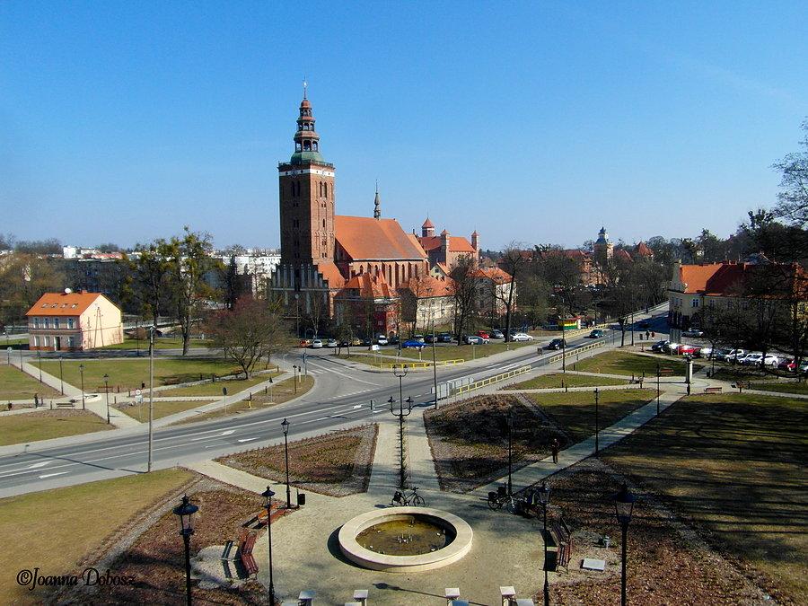 Widok na Lidzbark Warmiński