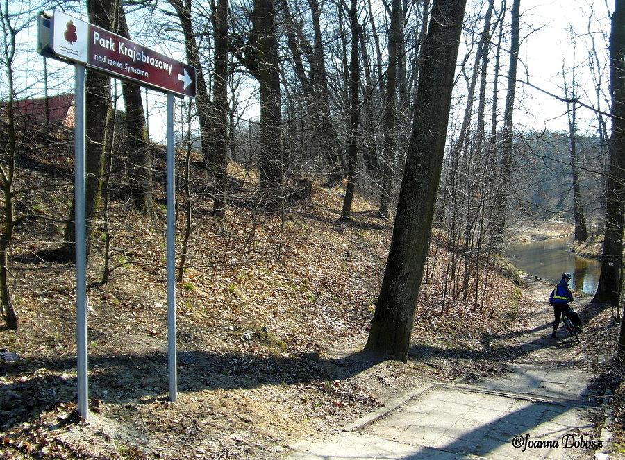 Park krajobrazowy nad rzeką Symsarną -Lidzbark Warmiński
