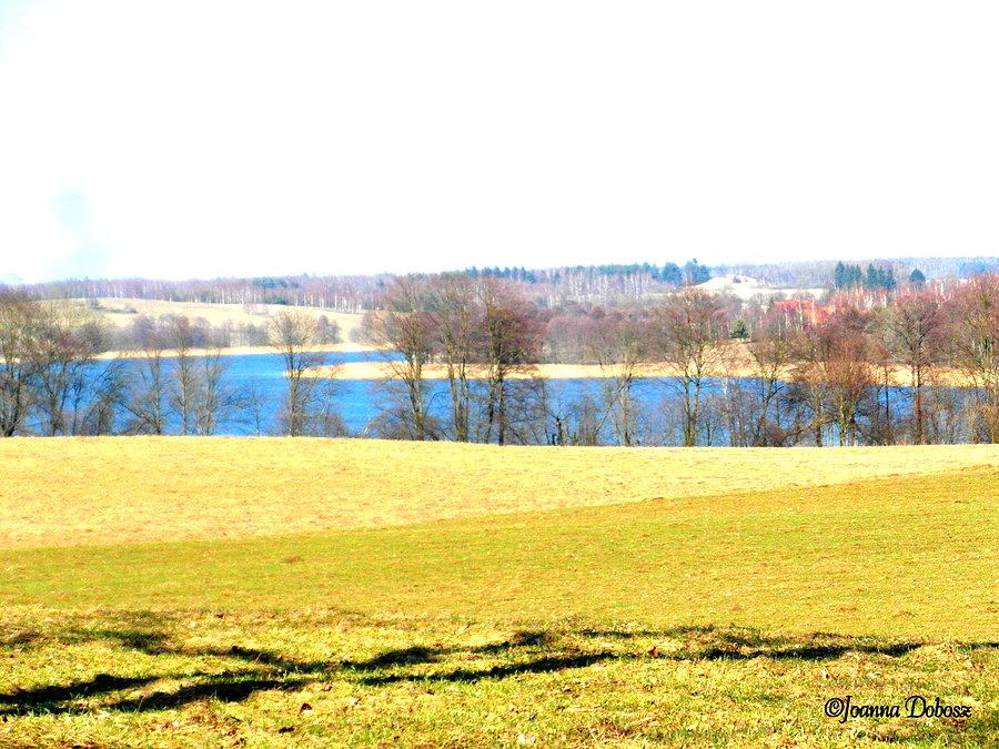 Widok na Jezioro Blanki