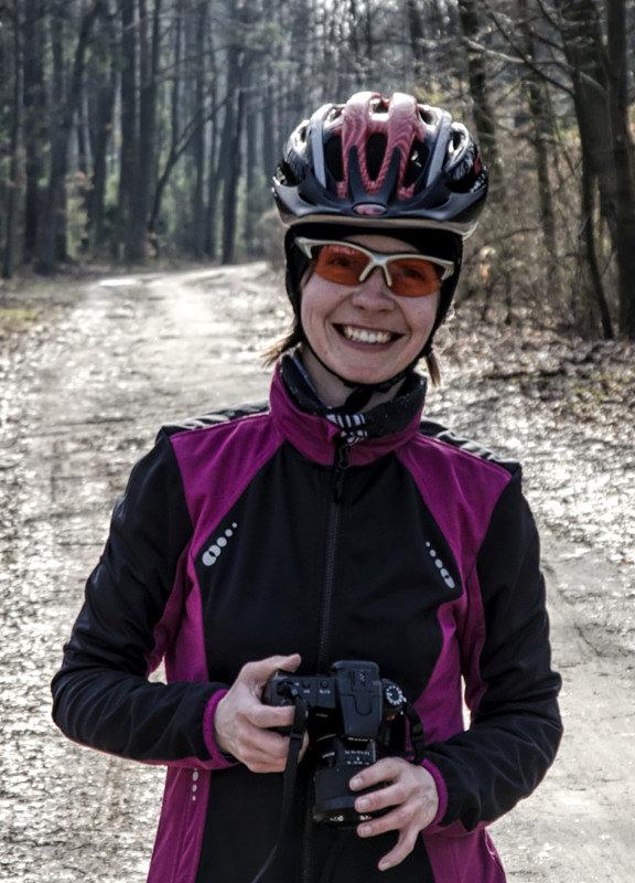 Uśmiechnięta jak zawsze Karolina