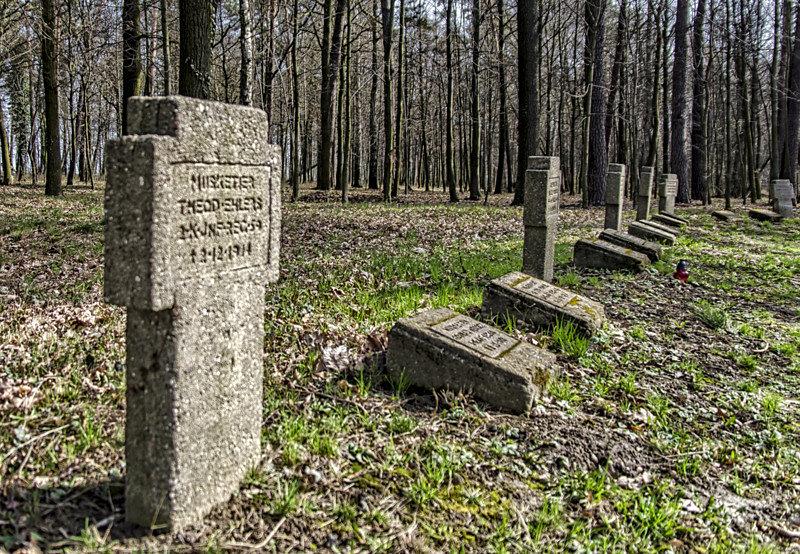 Pochowano tutaj kilka tys. żołnierzy niemieckich i rosyjskich