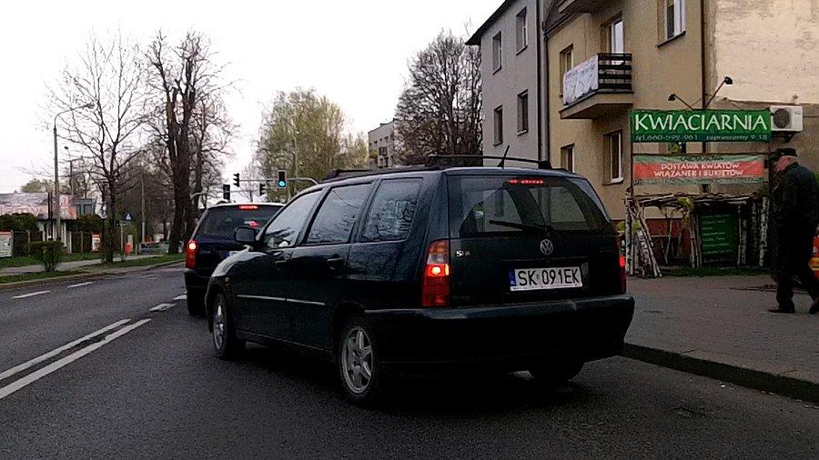Mały korek w Piotrowicach