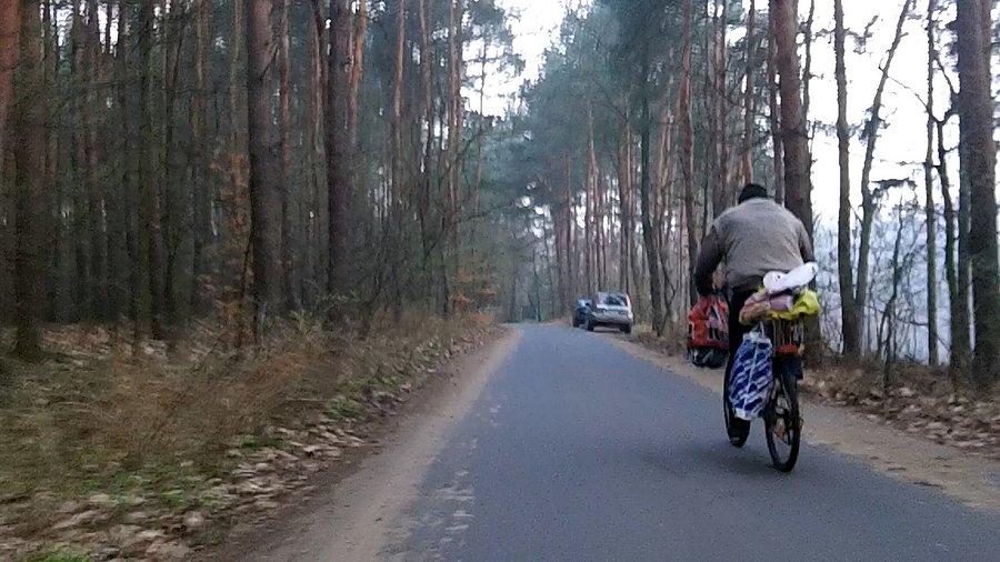 Towarowy przede mną