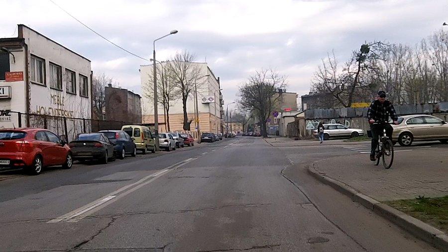 Jakiś rowerzysta