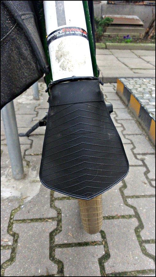 Nowy chlapacz na tył