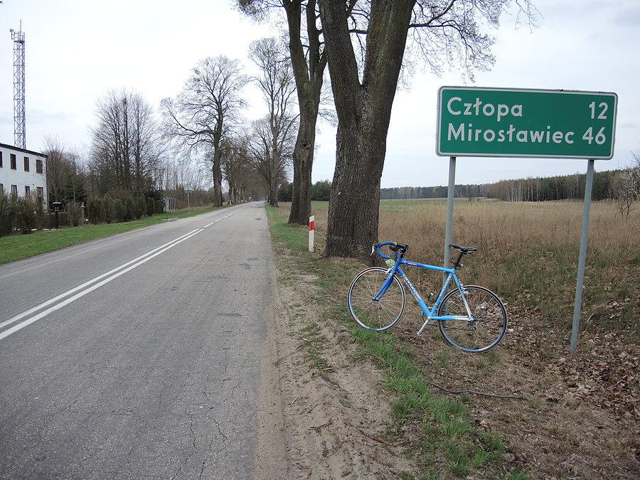 Jeszcze 12 km do Człopy