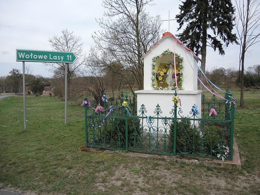 Trzebiń - kapliczka przydrożna