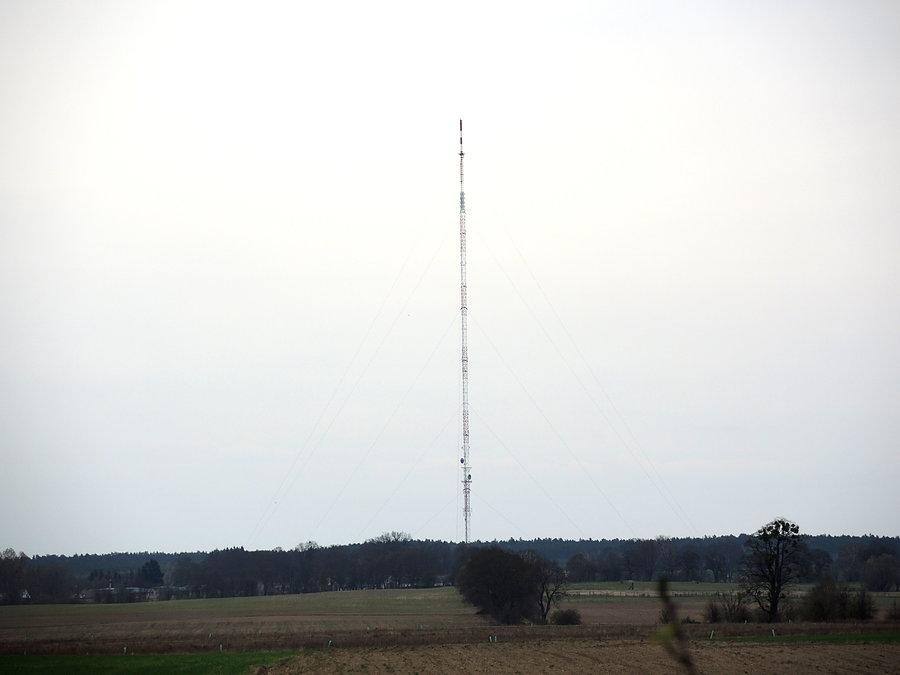 Maszt RTV w Rusinowie / najwyższa konstrukcja woj. zachodniopomorskiego - 320 m