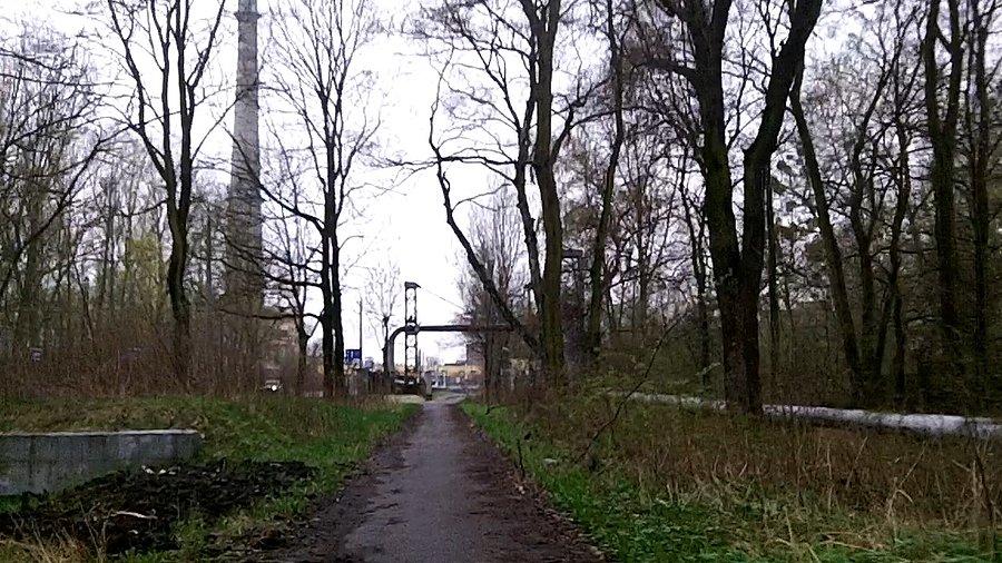 Przy kopalni Makoszowy