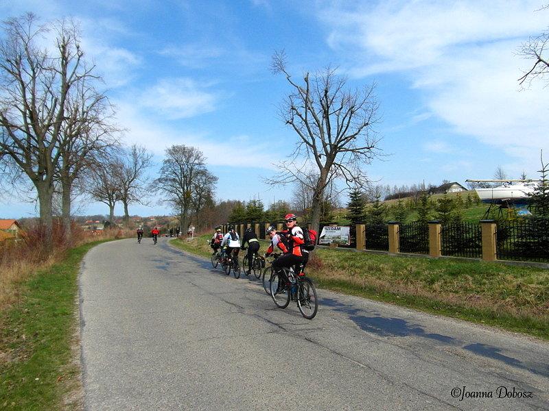 Na szlaku Green Velo- Elbląg - Frombork - miejscowość Łęcze