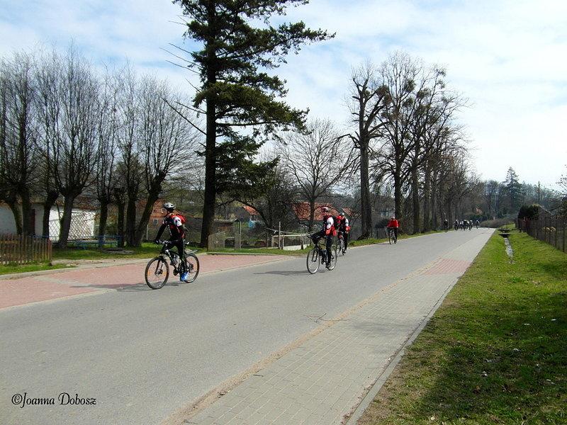 Na szlaku Green Velo- Elbląg - Frombork - miejscowość Łęcze