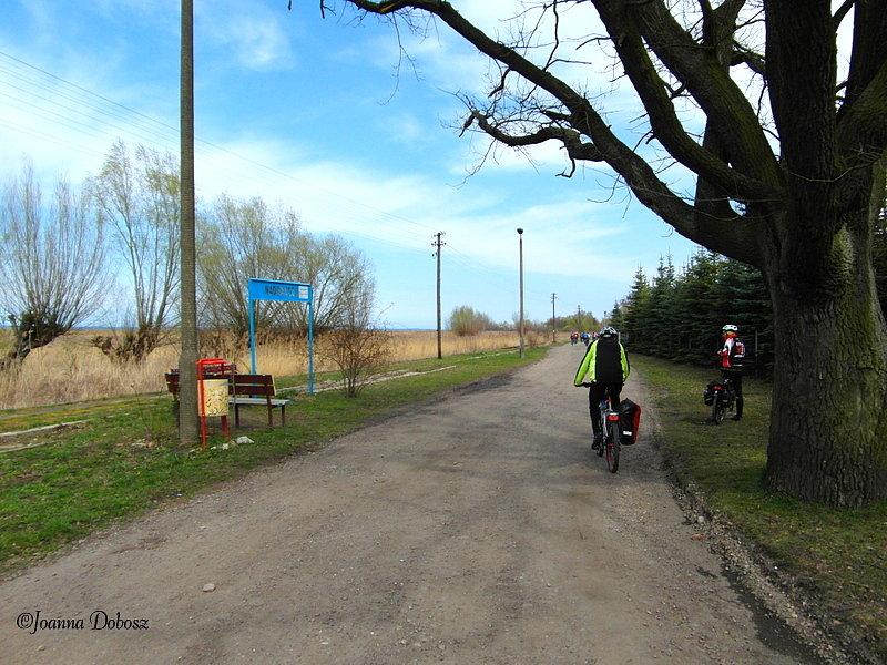 Na szlaku Green Velo- Elbląg - Frombork -miejscowość Nadbrzeże