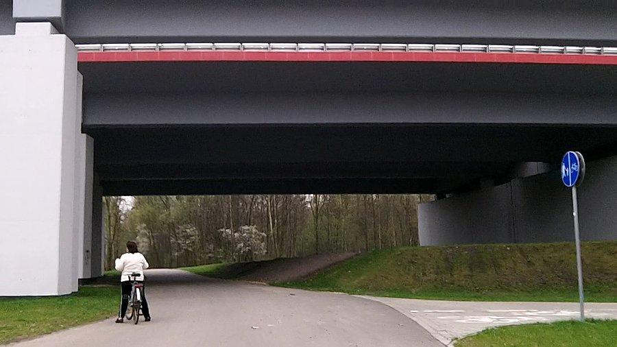Pod wiaduktem DTŚki