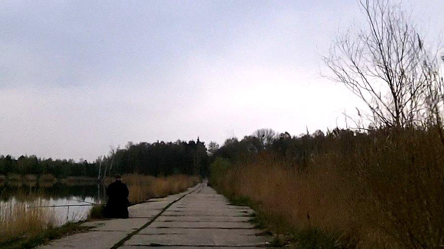 Ciekawe czy złapie złotą rybkę?