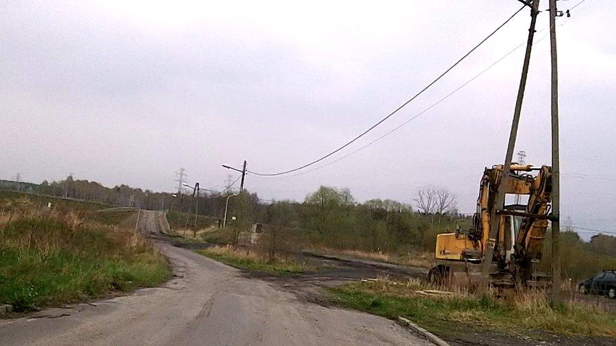 Koparka na dolinie Jamny nie wróży nic dobrego
