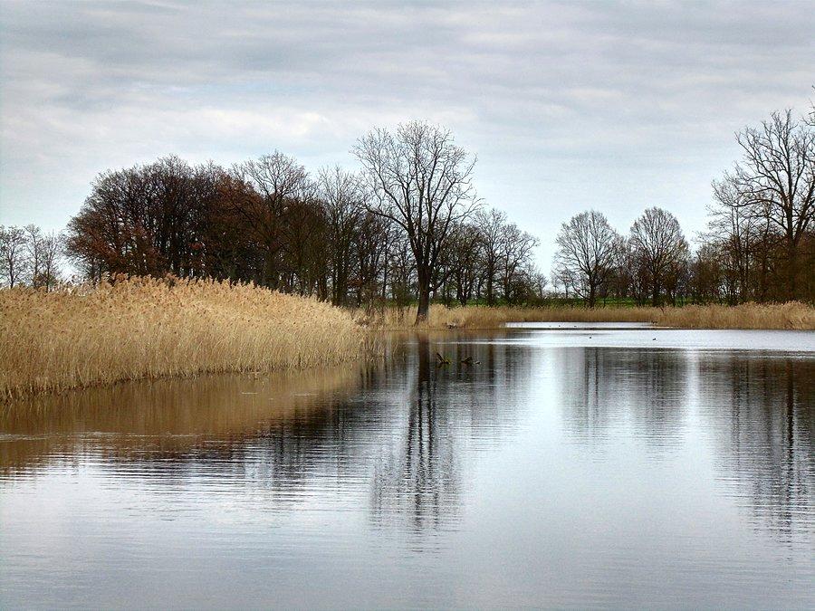 Nad jeziorkeim w drodze do Krępcewa