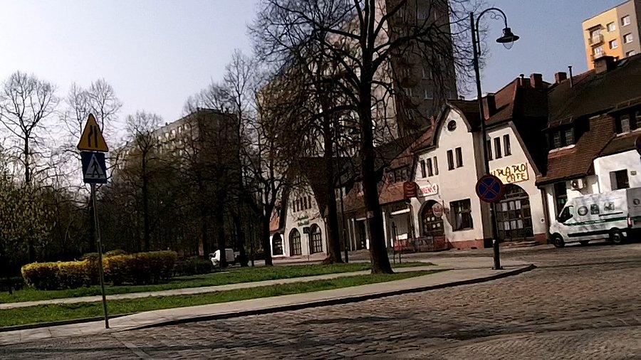 Główny plac na Giszowcu