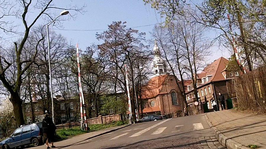 Już widać kościół św. Anny na Nikiszowcu