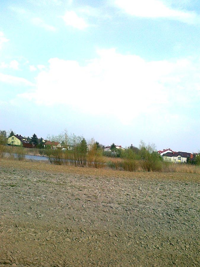 Nawet na tej trasie jest staw