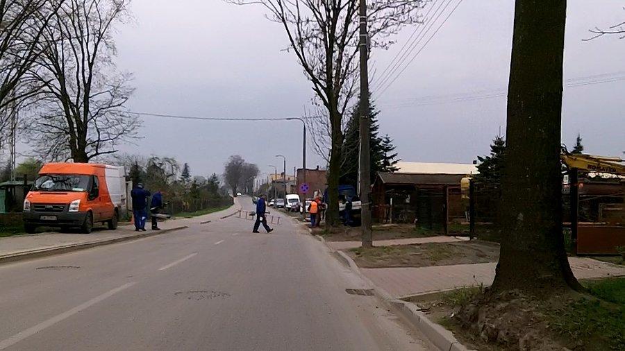Spacer z drabiną