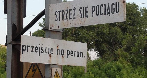 Strzeż się pociągu. Dworzec kolejowy w Białej Podlaskiej