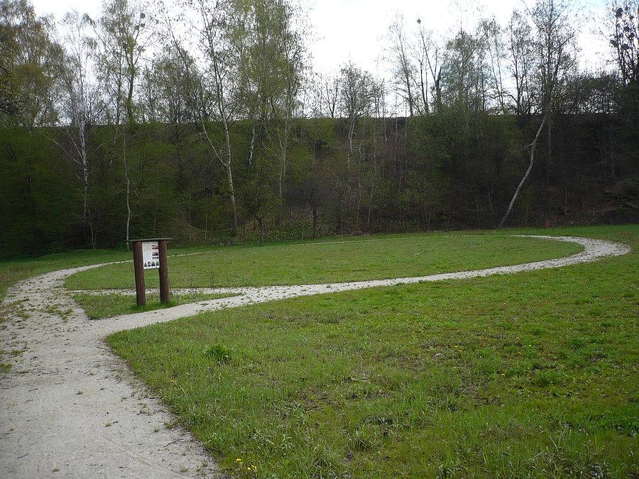 MIejsce dawnego szybu podsadzkowego Glückauf
