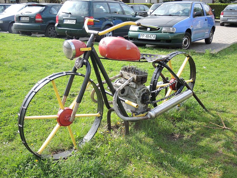 Motocyklowy akcent na koniec