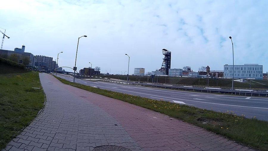 Dojeżdżamy do centrum Katowic