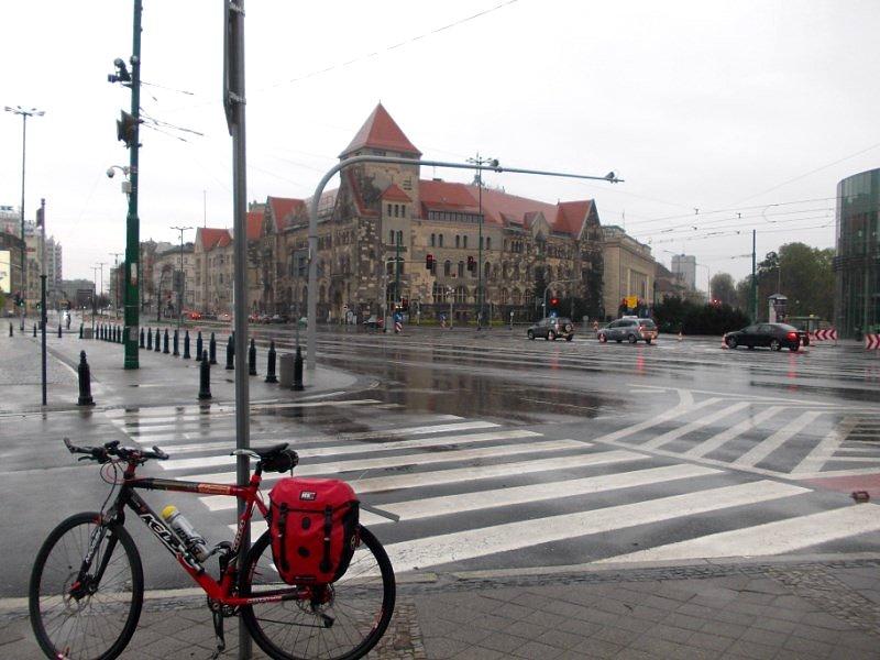 Poznań w deszczu