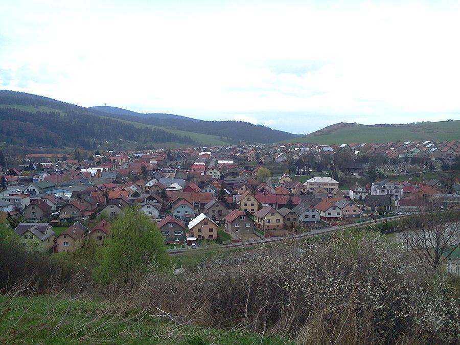 Widok z szańca na Tvrdosin