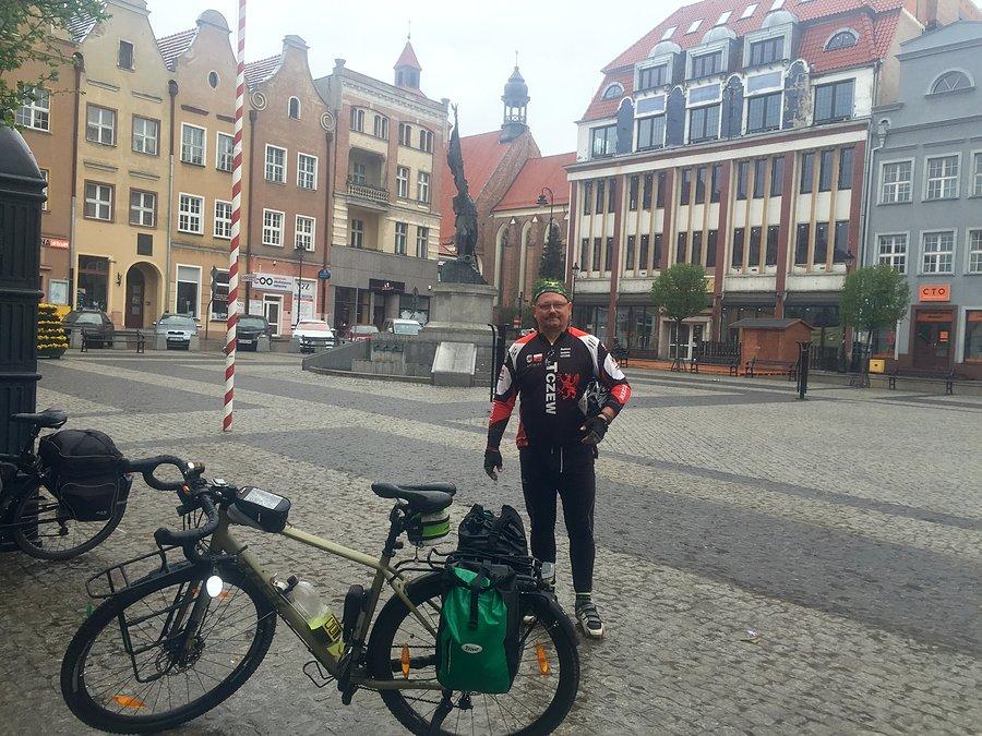 Grudziądzki deszczowy rynek