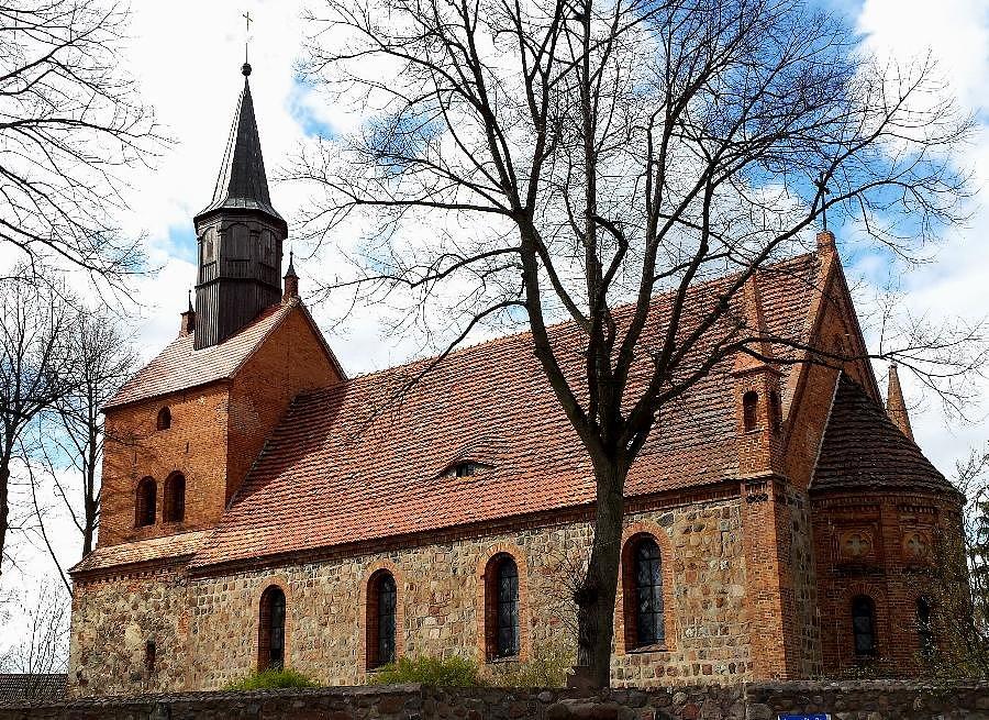 Die Kirche Krackow im Landkreis Uecker-Randow