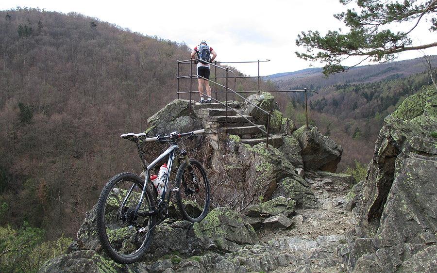Super punkt widokowy na trasie Rychlebskiej 30 MTB