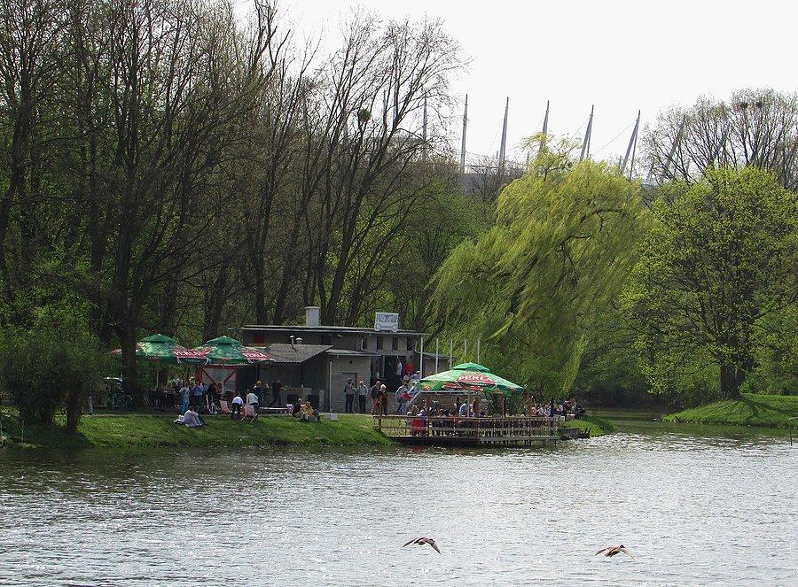 Przystań nad Jeziorkiem Kamionkowskim