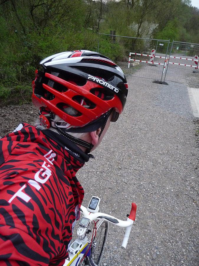 Runda po Wuppertalu - dalszy droga rowerowa w budowie