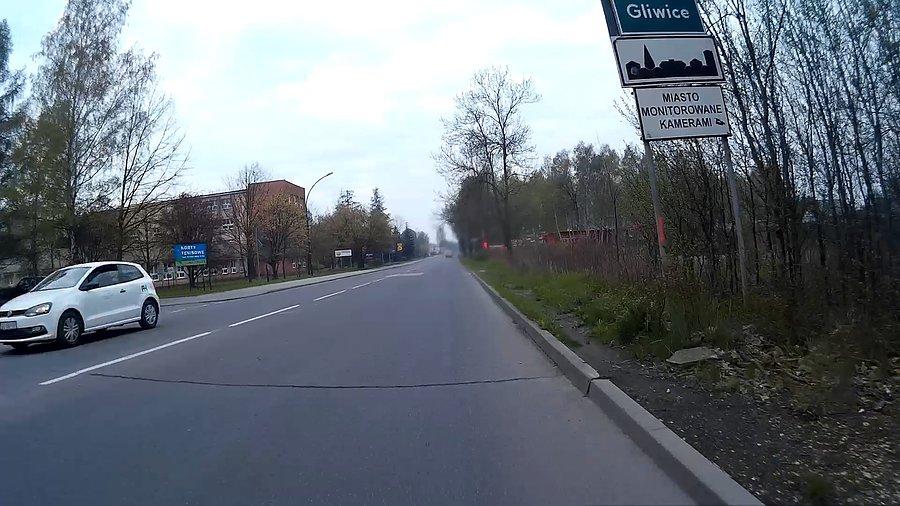 Wjeżdżamy do Gliwic
