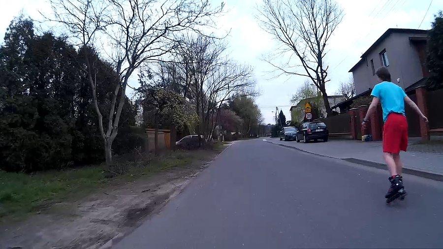 Rolkarz na Bałtyckiej