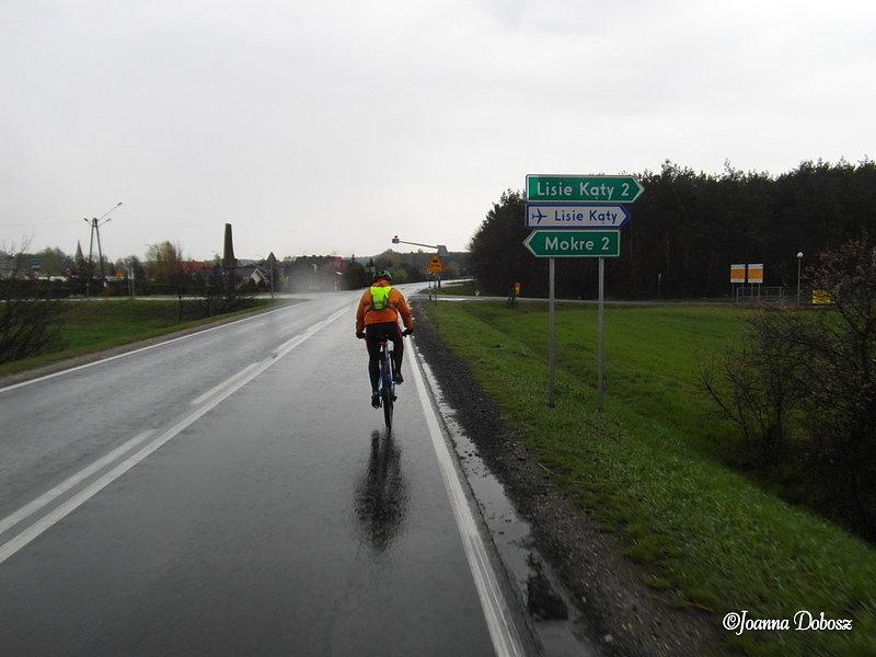 W deszczu do Lisich Kątów