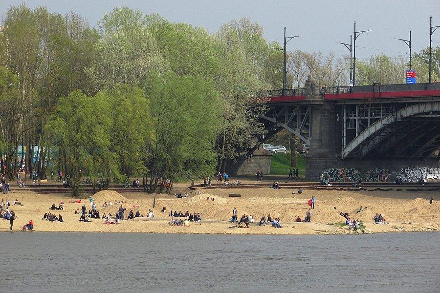 Plaża nad Wisłą