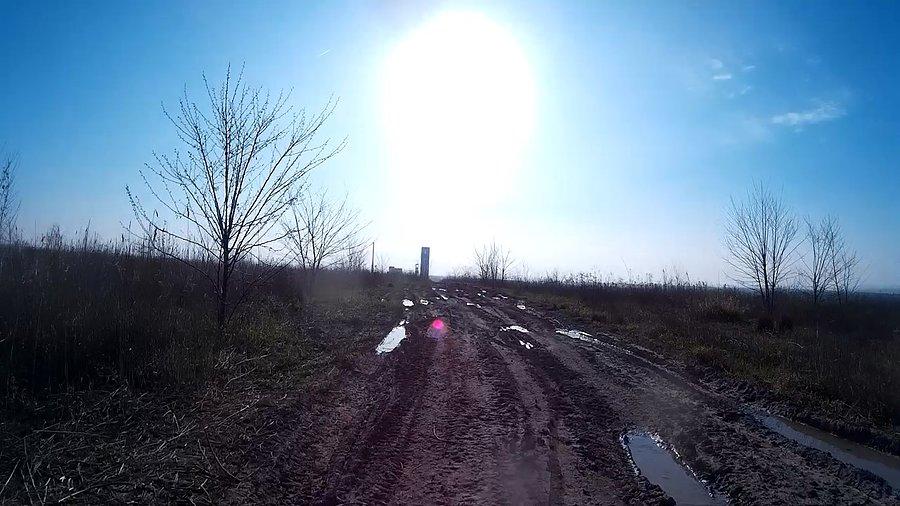 W tle kopalnia Makoszowy