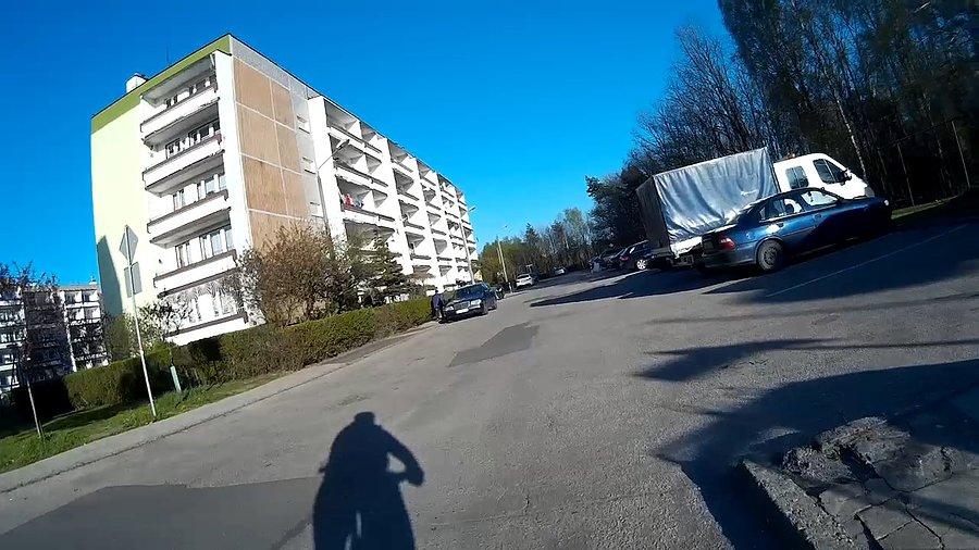 Jeden z niewielu odcinków asfaltowych dzisiaj :)