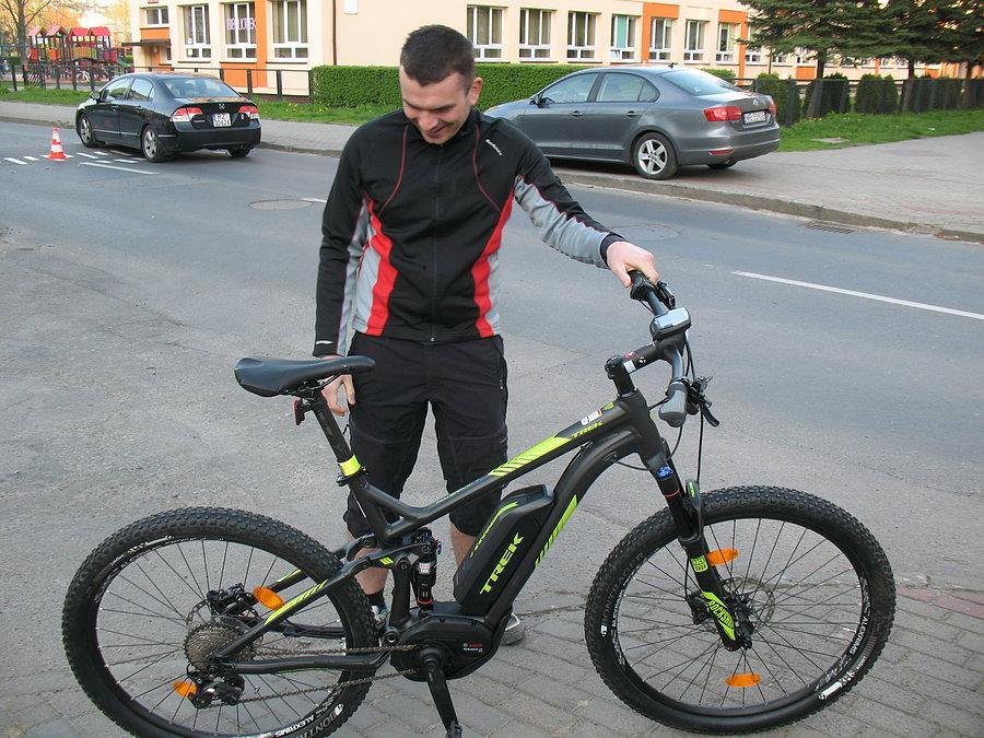 Panie to je jeszcze rowyr czy już motur na prund?