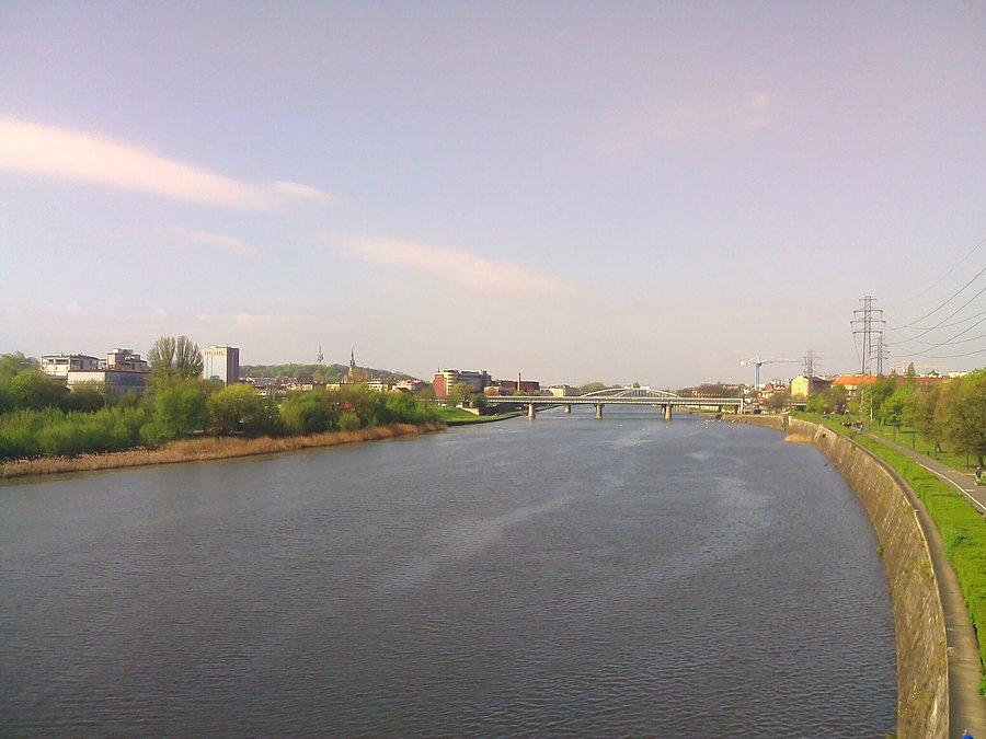 Widok z mostu Kotlarskiego