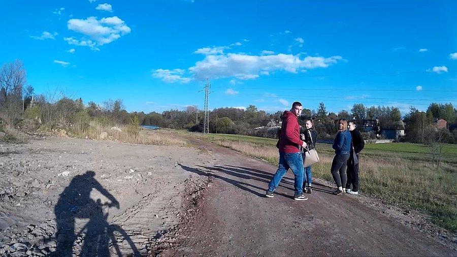 Chyba trochę się wystraszył