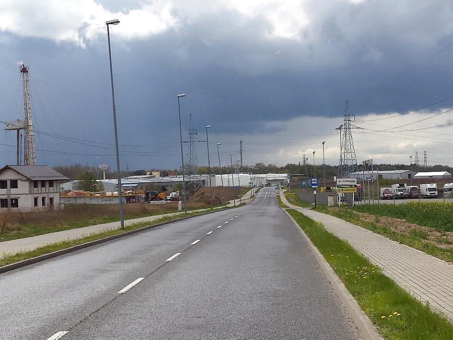 Wieża wiertnicza na Przemysłowej