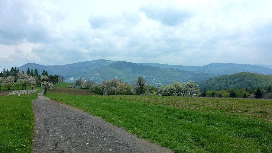 Ustroń w dole