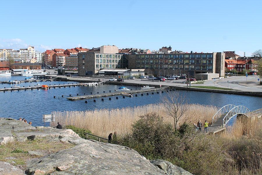 Szwedzkie miasto morskie