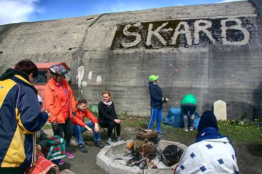 W końcu docieram do Muzeum Historycznego SKARB gdzie ma miejsce zakończenie rajdu