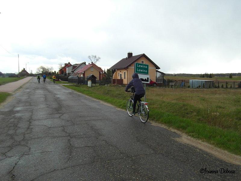 Dojechaliśmy do miejscowości Lewino